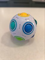 CUBIDI Regenbogenball klein