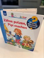 Kinderbuch Zaehne putzen Pipi machen Cover