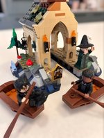 LEGO Harry Potter Bootshaus von Schloss Hogwarts Detail