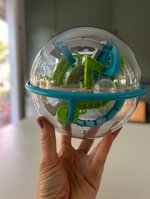 Perplexus Kugellabyrinth blau Photoroom